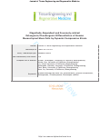 Cover page: Magnitude-dependent and inversely-related osteogenic/chondrogenic differentiation of human mesenchymal stem cells under dynamic compressive strain