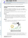 Cover page: Tuning of protease resistance in oligopeptides through N -alkylation