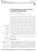 Cover page: Trade-Offs Between Growth Rate and Other Fungal Traits