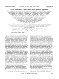 Cover page: Precise Measurement of τ-Decay Charged-Particle Multiplicity Distribution