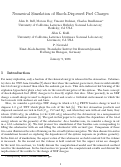 Cover page: Numerical Simulation of Shock-Dispersed Fuel Charges