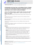 Cover page: Are Waterpipe Café, Vape Shop, and Traditional Tobacco Retailer Locations Associated with Community Composition and Young Adult Tobacco Use in North Carolina and Virginia?