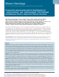 Cover page: Prospective genomically guided identification of “early/evolving” and “undersampled” IDH-wildtype glioblastoma leads to improved clinical outcomes