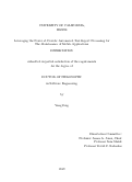 Cover page: Leveraging the Power of Crowds: Automated Test Report Processing for The Maintenance of Mobile Applications