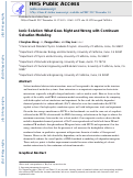 Cover page: Ionic Solution: What Goes Right and Wrong with Continuum Solvation Modeling