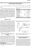 Cover page: Simulation of a Feedback System for the Attenuation of e-Cloud Driven Instability