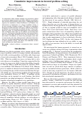 Cover page: Cumulative improvements in iterated problem solving