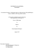 Cover page: Conocimiento Narratives: Challenging Oppressive Epistemologies through Healing in Latina/o Children’s and Young Adult Literature