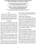 Cover page: A Neurobehaviorally Inspired ACT-R Model of Sleep Deprivation: Decreased Performance in Psychomotor Vigilance