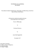 Cover page: Precambrian-Cambrian Sedimentology, Stratigraphy, and Paleontology in the Great Basin (Western United States)