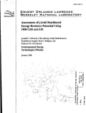 Cover page: Assessment of µGrid Distributed Energy Resource Potential Using DER-CAM and GIS