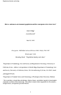 Cover page: Micro- and Macro-Environment Population and the Consequences for Crime Rates