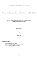 Cover page: Protease-Based Magnetic Sensor for Rapid Detection of Candidemia