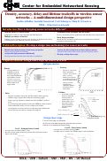 Cover page: Density, Accuracy, Delay and Lifetime Tradeoffs in Wireless Sensor Networks––A Multidimensional Design Perspective