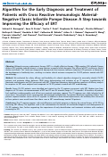 Cover page: Algorithm for the early diagnosis and treatment of patients with cross reactive immunologic material-negative classic infantile pompe disease: a step towards improving the efficacy of ERT.