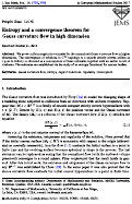 Cover page: Entropy and a convergence theorem for Gauss curvature flow in high dimension