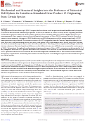 Cover page: Biochemical and Structural Insights into the Preference of Nairoviral DeISGylases for Interferon-Stimulated Gene Product 15 Originating from Certain Species.