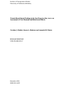 Cover page: Transit-Based Smart Parking in the San Francisco Bay Area: an Assessment of User Demand and Behavioral Effects