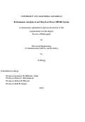 Cover page: Performance Analysis of an Ultra-Low Power MFSK System