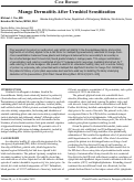 Cover page: Mango Dermatitis After Urushiol Sensitization