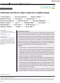 Cover page: Anthromes and forest carbon responses to global change