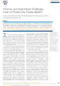 Cover page: Thiamine and Heart Failure Challenging Cases of Modern-Day Cardiac Beriberi