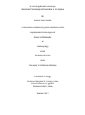 Cover page: A Late Magdalenian Landscape: Spatial and Technological Production at Les Eglises