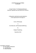 Cover page: A Vaper Paradox: Evaluation of the Relationship Between Electronic Cigarette Use and SARS-CoV-2 Infection