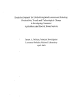 Cover page: Empirical support for global integrated assessment modeling: 
Productivity trends and technological change in developing countries' 
agriculture and electric power sectors