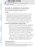 Cover page: Interventions for Sleep Disturbance in Bipolar Disorder.