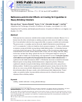 Cover page: Naltrexone and Alcohol Effects on Craving for Cigarettes in Heavy Drinking Smokers