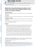 Cover page: Metabolomics Study at the Postharvest Conditions of Cold Storage and Fungicide (Imazalil Sulfate) Treatment in Navel Oranges and Clementine Mandarins.