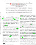 Cover page: Bacon-Shor code with continuous measurement of noncommuting operators