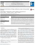 Cover page: Elemental stoichiometry of Fungi and Bacteria strains from grassland leaf litter