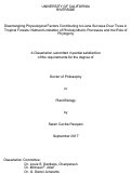 Cover page: Disentangling Physiological Factors Contributing to Liana Success Over Trees in Tropical Forests: Nutrient Limitation of Photosynthetic Processes and the Role of Phylogeny