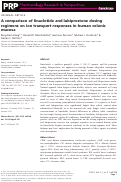 Cover page: A comparison of linaclotide and lubiprostone dosing regimens on ion transport responses in human colonic mucosa