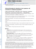 Cover page: Salivary Biomarkers for Detection of Oral Squamous Cell Carcinoma in a Taiwanese Population