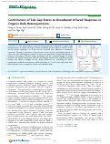 Cover page: Contribution of Sub-Gap States to Broadband Infrared Response in Organic Bulk Heterojunctions