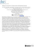 Cover page: Metagenomic Characterization of Compost and Rain Forest Soil Microbial Communities