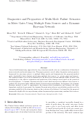 Cover page: Diagnostics and prognostics of multi-mode failure scenarios in miter gates using multiple data sources and a dynamic Bayesian network