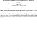 Cover page: Promoting prosocial behavior and emotional awareness in preschoolers