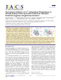 Cover page: Correction to “Fluoroketone Inhibition of Ca2+-Independent Phospholipase A2 through Binding Pocket Association Defined by Hydrogen/Deuterium Exchange and Molecular Dynamics”