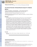 Cover page: The Clinical Potential of Exhaled Breath Analysis For Diabetes Mellitus