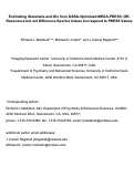 Cover page: Estimating glutamate and Glx from GABA-optimized MEGA-PRESS: Off-resonance but not difference spectra values correspond to PRESS values