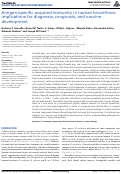 Cover page: Antigen-Specific Acquired Immunity in Human Brucellosis: Implications for Diagnosis, Prognosis, and Vaccine Development