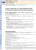 Cover page: Prognostic Implications of an Undetectable Ultrasensitive Prostate-Specific Antigen Level after Radical Prostatectomy