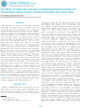 Cover page: The effects of relative gain and age on peripheral blood mononuclear cell mitochondrial enzyme activity in preweaned Holstein and Jersey calves