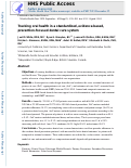 Cover page: Tracking oral health in a standardized, evidence-based, prevention-focused dental care system.