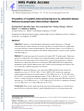 Cover page: Prevention of cisplatin-induced hearing loss by extended release fluticasone propionate intracochlear implants