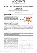 Cover page: H+, CH3 +, and R3Si+ Carborane Reagents: When Triflates Fail